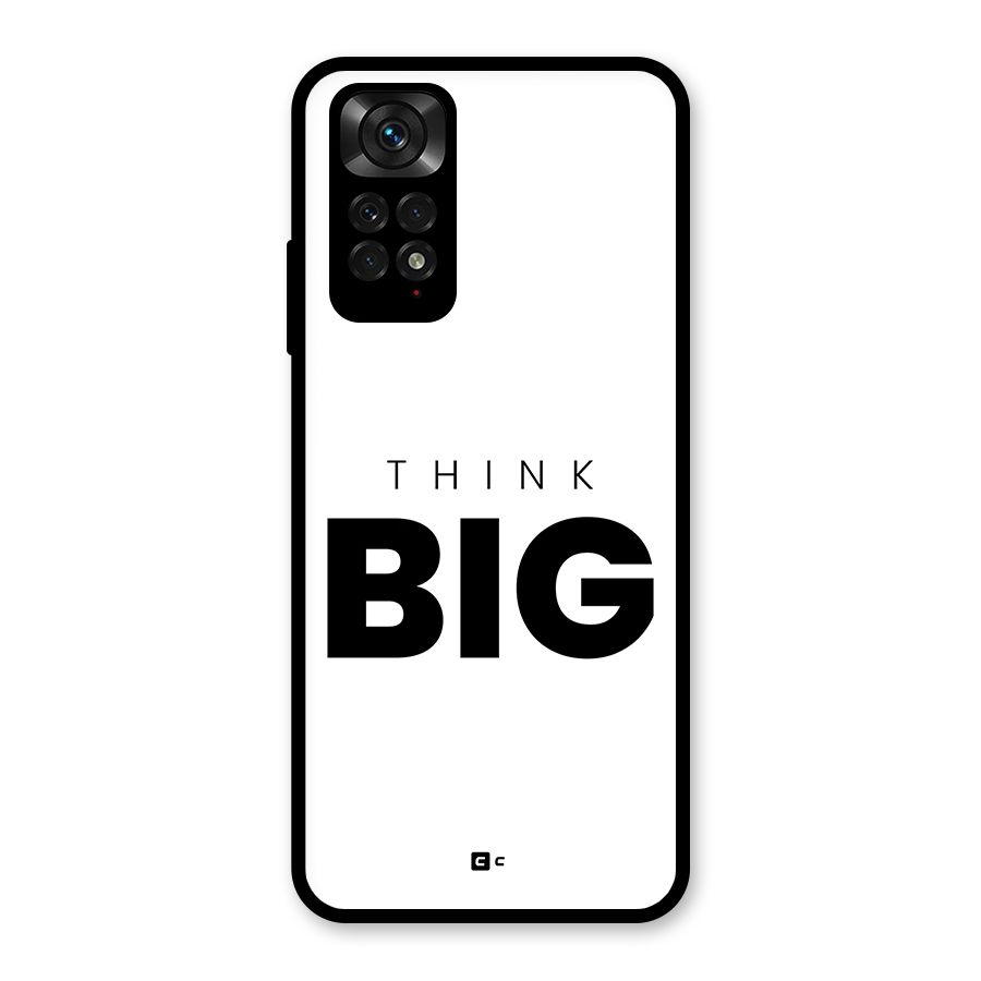 Massive Thought Glass Back Case for Redmi Note 11