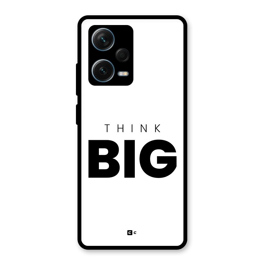 Massive Thought Glass Back Case for Redmi Note 12 Pro Plus 5G