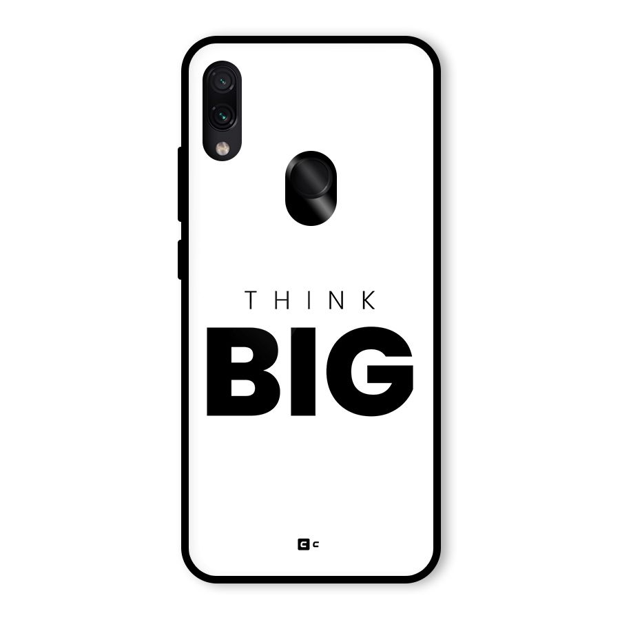 Massive Thought Glass Back Case for Redmi Note 7 Pro