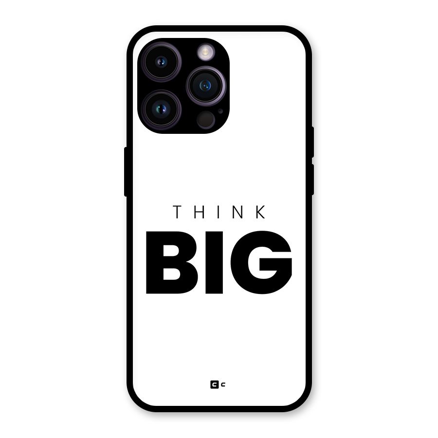 Massive Thought Glass Back Case for iPhone 14 Pro Max
