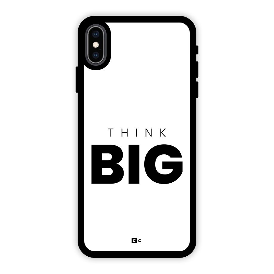 Massive Thought Glass Back Case for iPhone XS Max