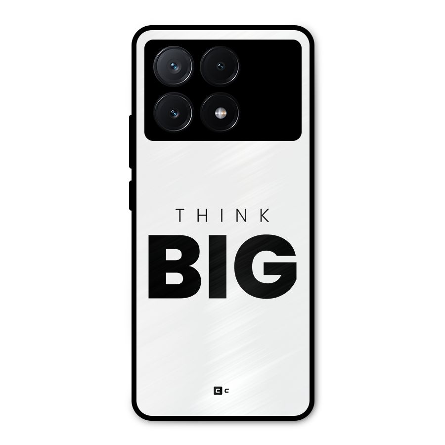 Massive Thought Metal Back Case for Poco X6 Pro