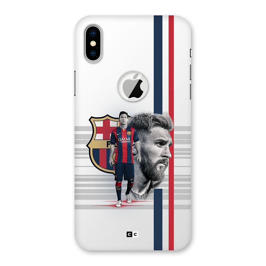 Master of the Pitch Back Case for iPhone X Logo Cut