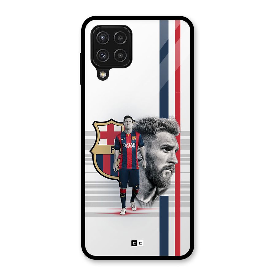 Master of the Pitch Glass Back Case for Galaxy A22 4G