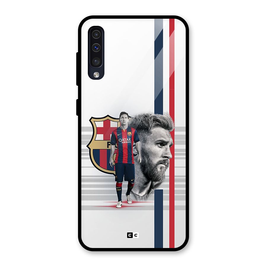 Master of the Pitch Glass Back Case for Galaxy A50s