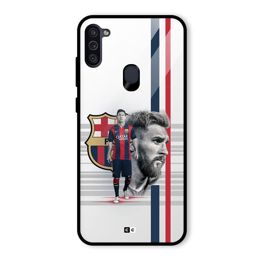 Master of the Pitch Glass Back Case for Galaxy M11