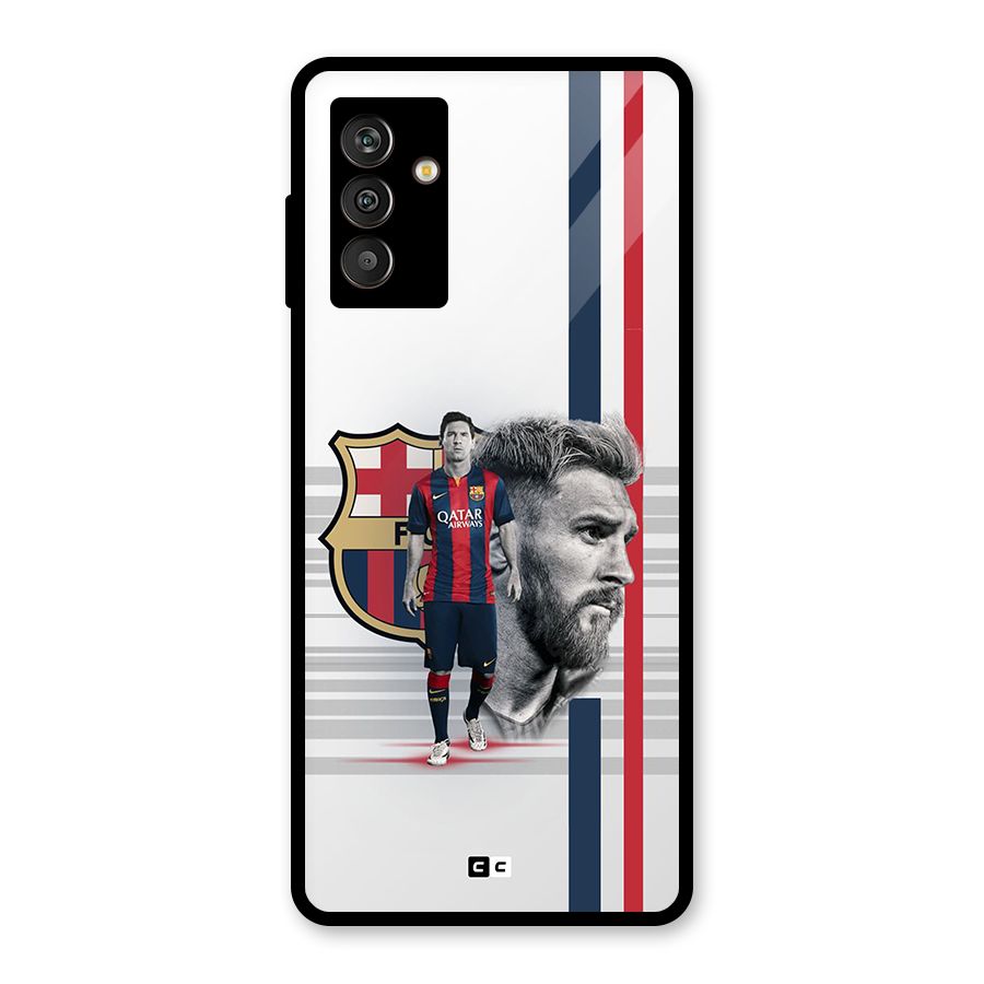 Master of the Pitch Glass Back Case for Galaxy M13