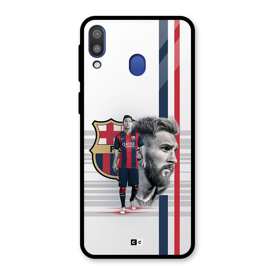 Master of the Pitch Glass Back Case for Galaxy M20