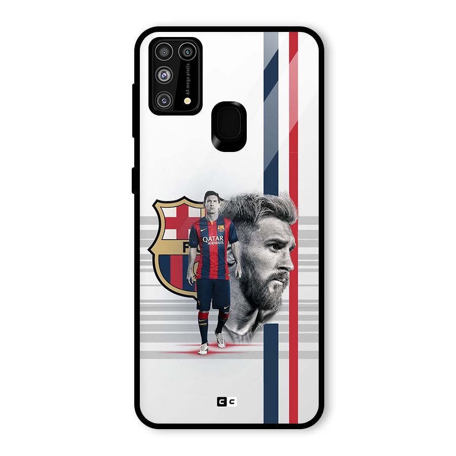 Master of the Pitch Glass Back Case for Galaxy M31