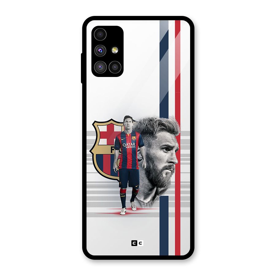 Master of the Pitch Glass Back Case for Galaxy M51