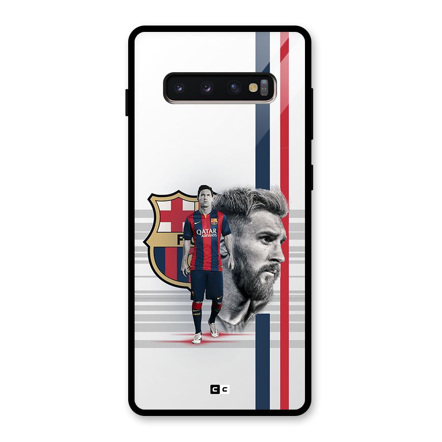 Master of the Pitch Glass Back Case for Galaxy S10 Plus