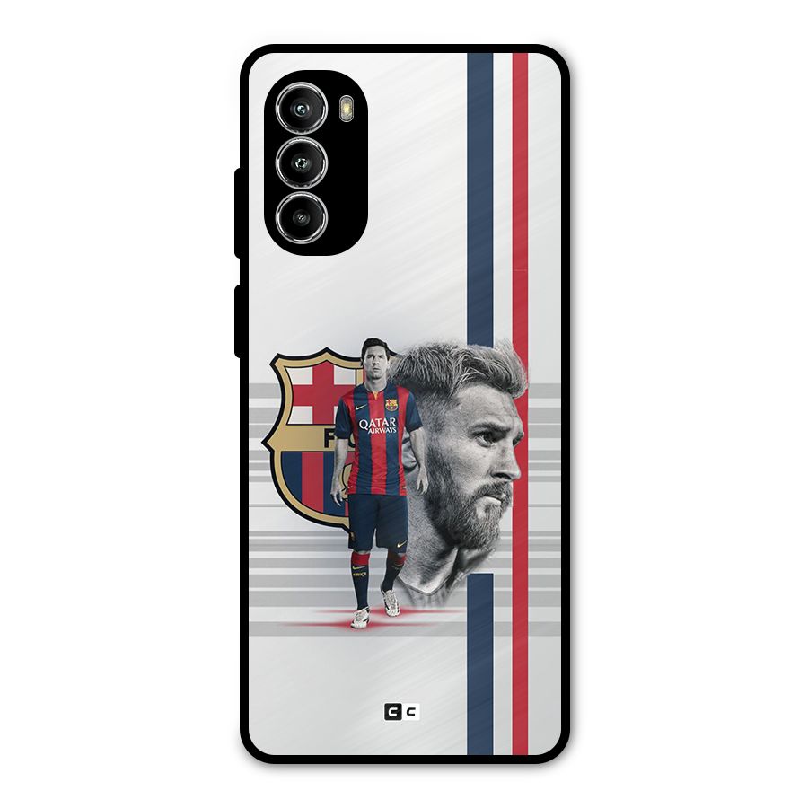 Master of the Pitch Metal Back Case for Moto G82