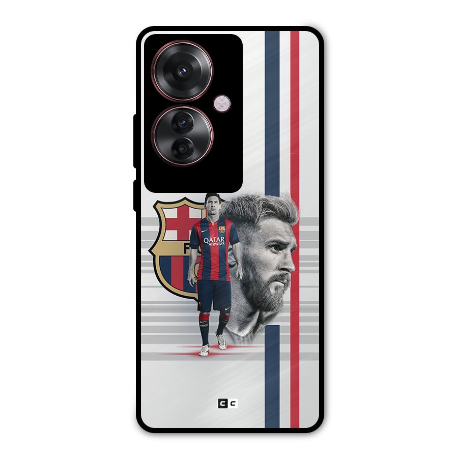 Master of the Pitch Metal Back Case for Oppo F25 Pro