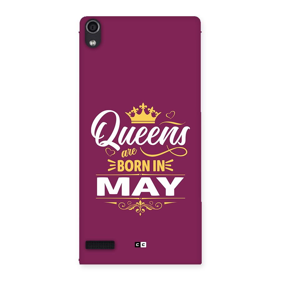 May Born Queens Back Case for Ascend P6