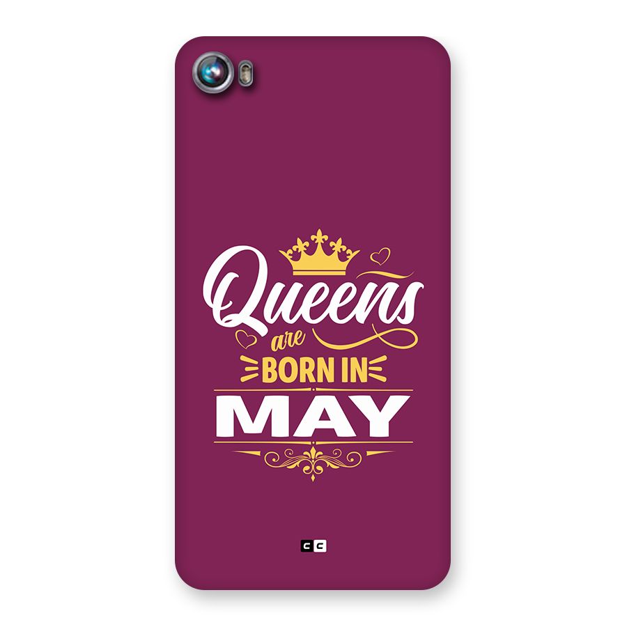 May Born Queens Back Case for Canvas Fire 4 (A107)