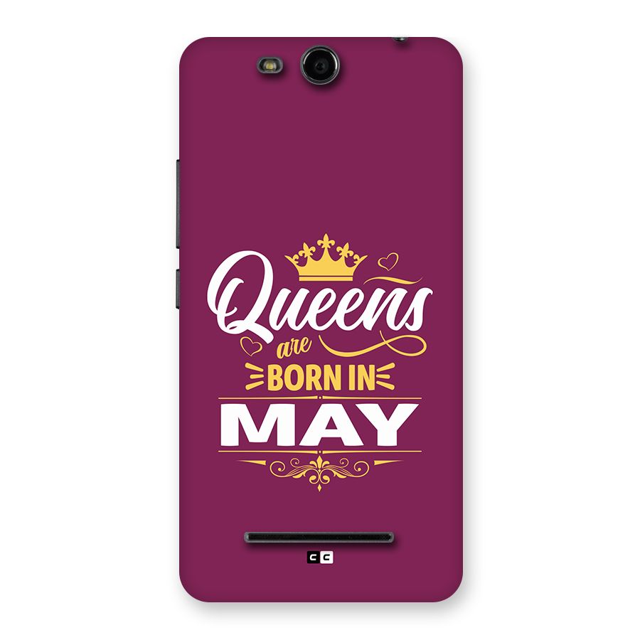May Born Queens Back Case for Canvas Juice 3 Q392