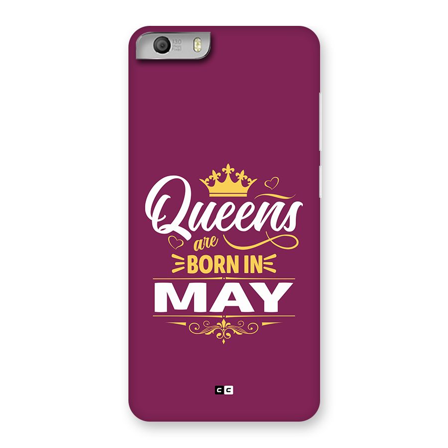 May Born Queens Back Case for Canvas Knight 2