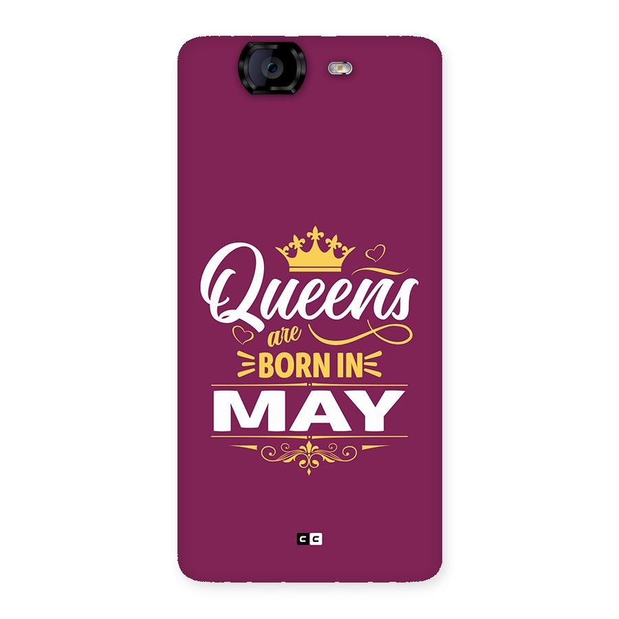 May Born Queens Back Case for Canvas Knight A350