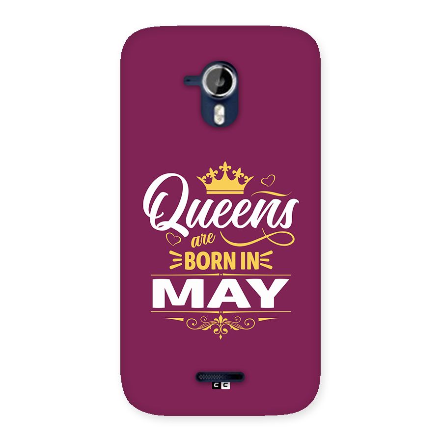 May Born Queens Back Case for Canvas Magnus A117