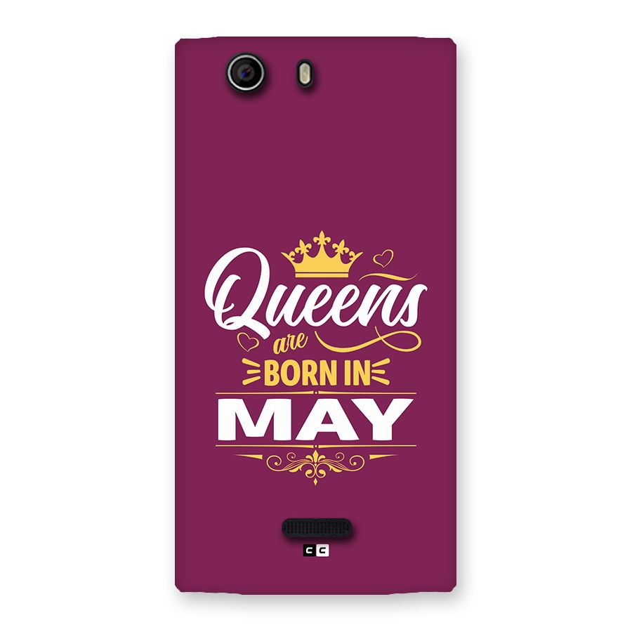 May Born Queens Back Case for Canvas Nitro 2 E311