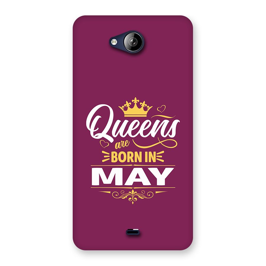May Born Queens Back Case for Canvas Play Q355