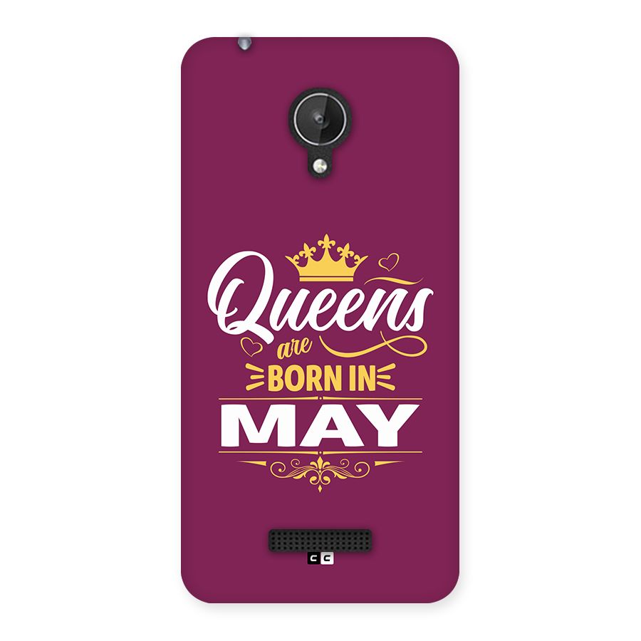 May Born Queens Back Case for Canvas Spark Q380