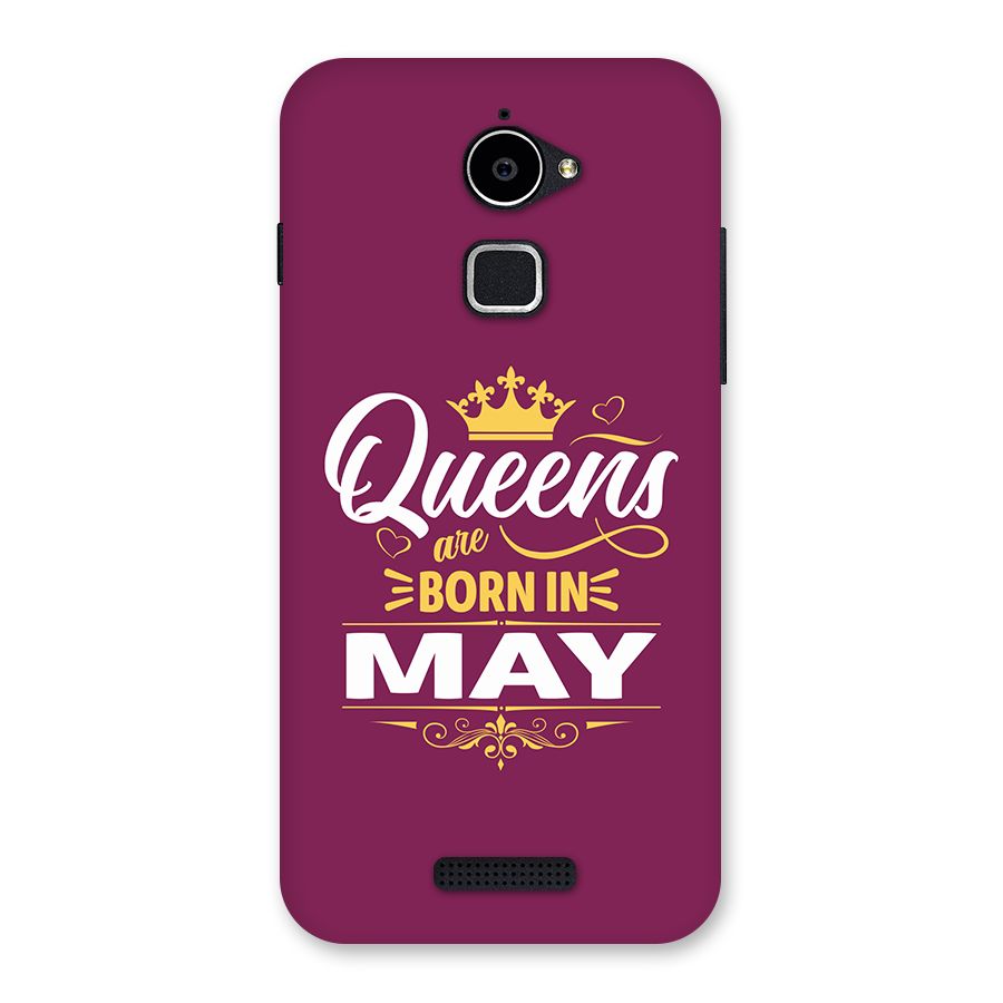 May Born Queens Back Case for Coolpad Note 3 Lite