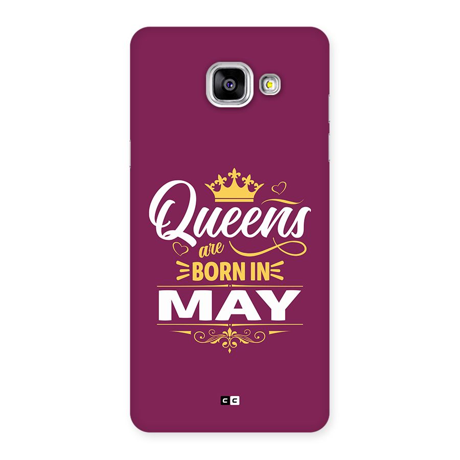 May Born Queens Back Case for Galaxy A5 (2016)