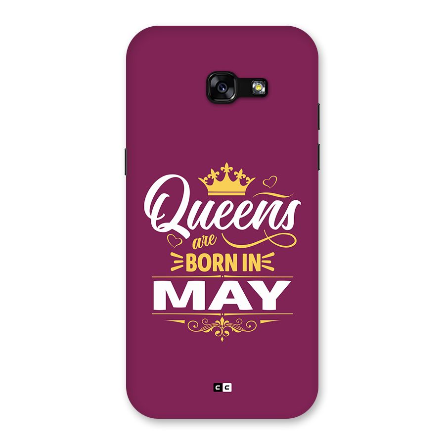 May Born Queens Back Case for Galaxy A5 2017