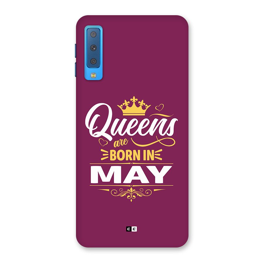 May Born Queens Back Case for Galaxy A7 (2018)