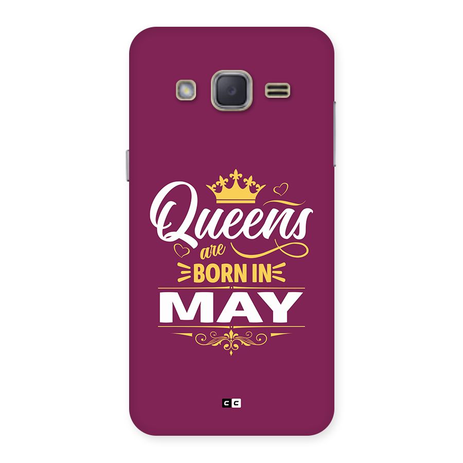 May Born Queens Back Case for Galaxy J2