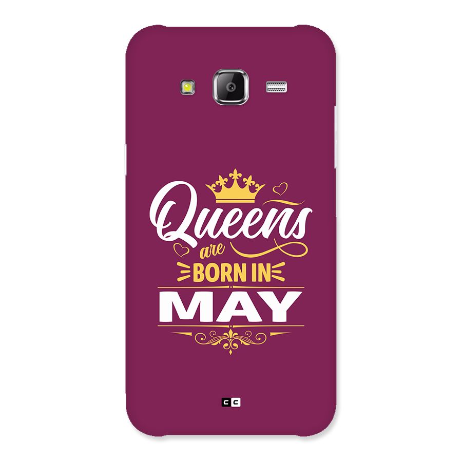 May Born Queens Back Case for Galaxy J2 Prime