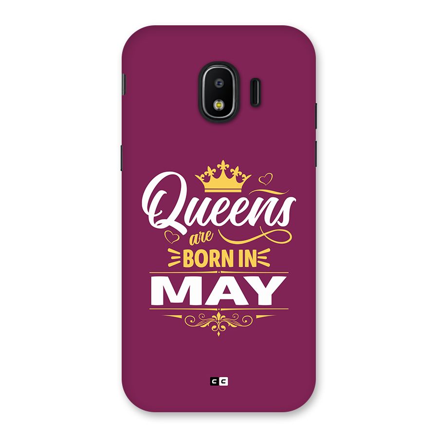 May Born Queens Back Case for Galaxy J2 Pro 2018