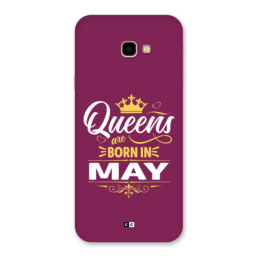 May Born Queens Back Case for Galaxy J4 Plus