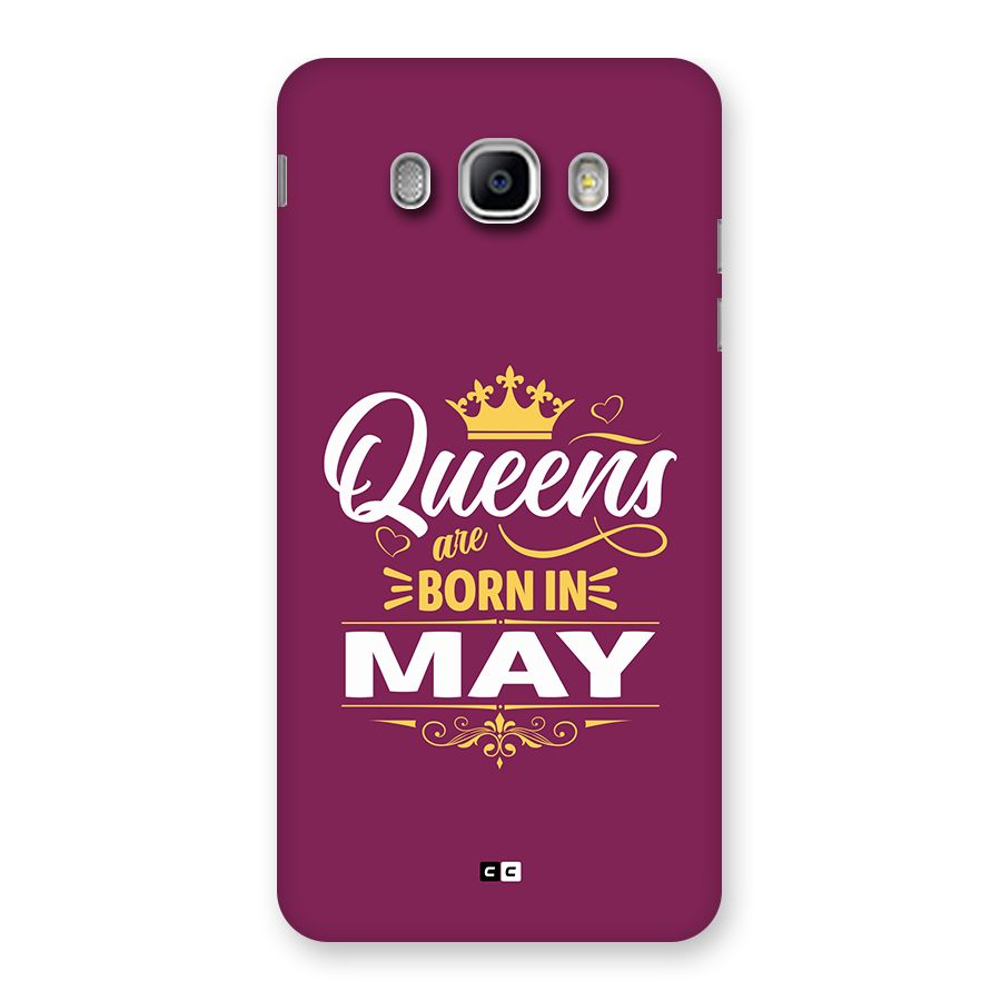 May Born Queens Back Case for Galaxy J5 2016