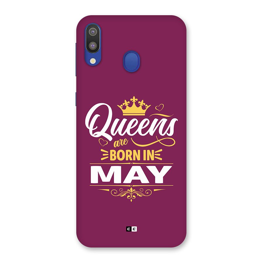May Born Queens Back Case for Galaxy M20