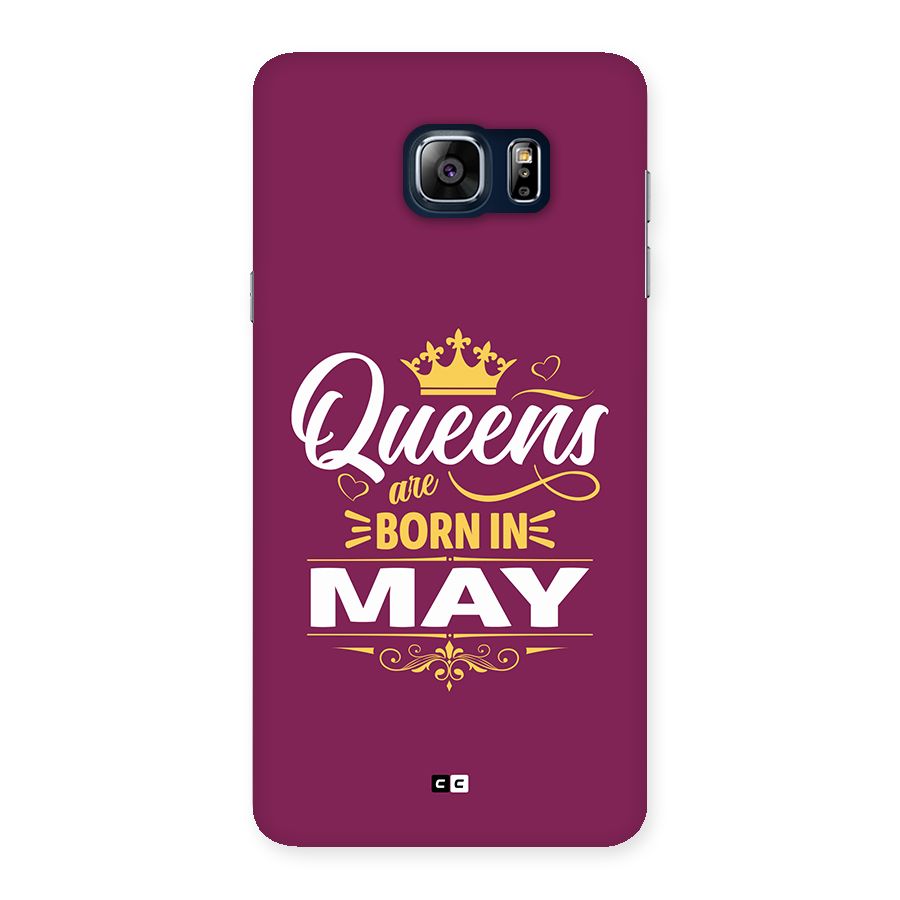 May Born Queens Back Case for Galaxy Note 5