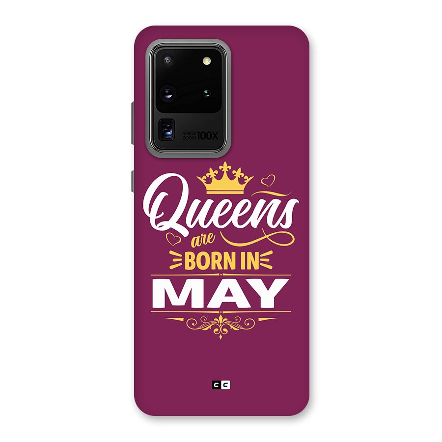 May Born Queens Back Case for Galaxy S20 Ultra