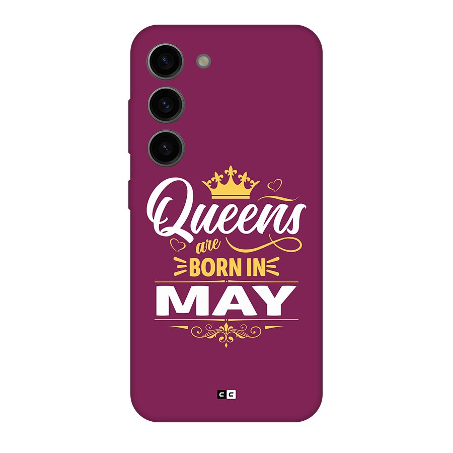May Born Queens Back Case for Galaxy S23