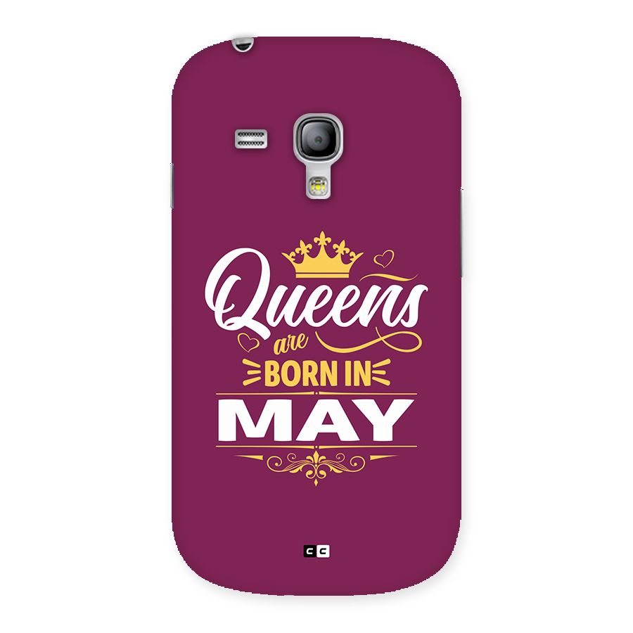 May Born Queens Back Case for Galaxy S3 Mini