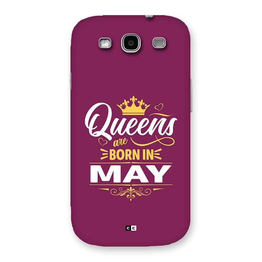 May Born Queens Back Case for Galaxy S3 Neo