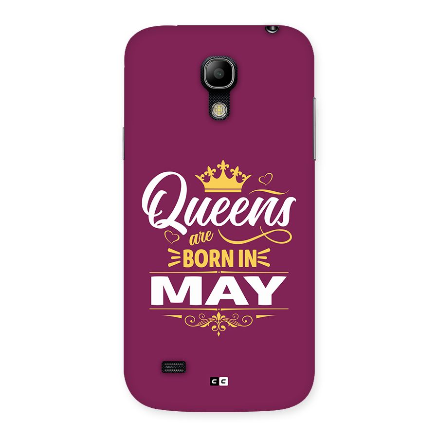 May Born Queens Back Case for Galaxy S4 Mini