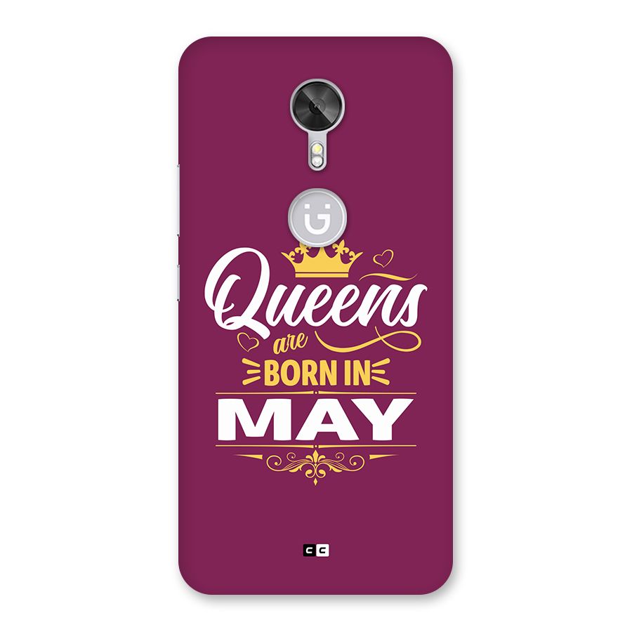 May Born Queens Back Case for Gionee A1