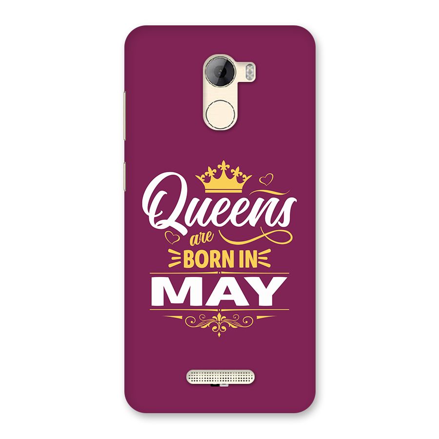 May Born Queens Back Case for Gionee A1 LIte