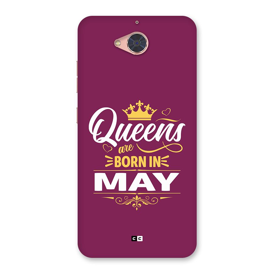 May Born Queens Back Case for Gionee S6 Pro