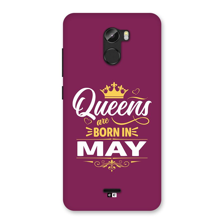 May Born Queens Back Case for Gionee X1