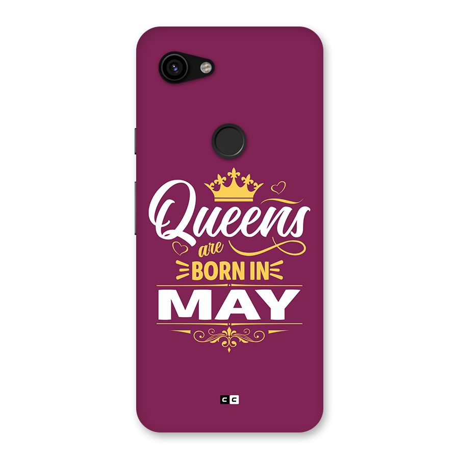May Born Queens Back Case for Google Pixel 3a