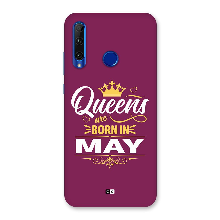 May Born Queens Back Case for Honor 20i
