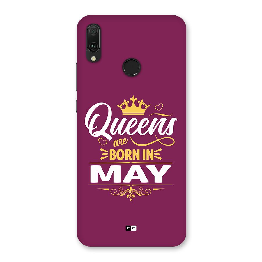 May Born Queens Back Case for Huawei Y9 (2019)