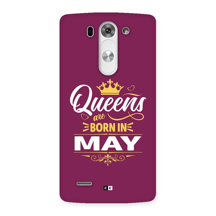 May Born Queens Back Case for LG G3 Mini